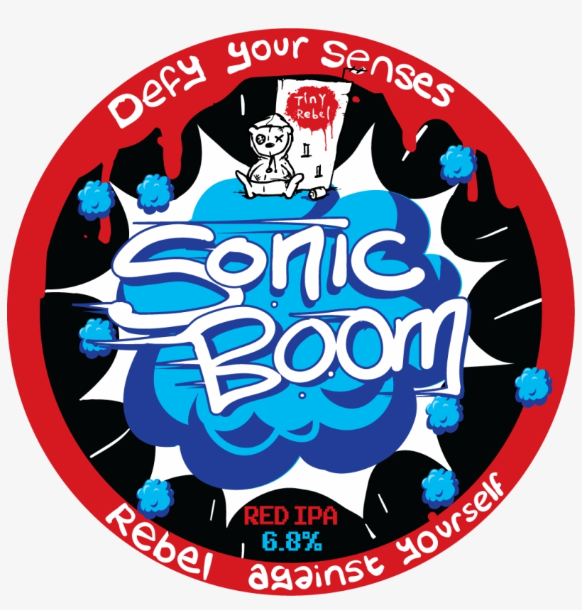 Sonic Boom - Red Ipa - Tiny Rebel Dirty Stop Out, transparent png #1934964