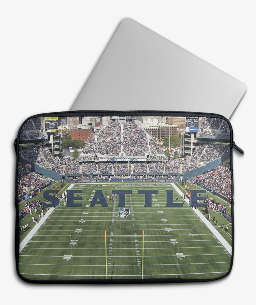 Seattle Football Stadium Laptop Cover - Laptop, transparent png #1935205