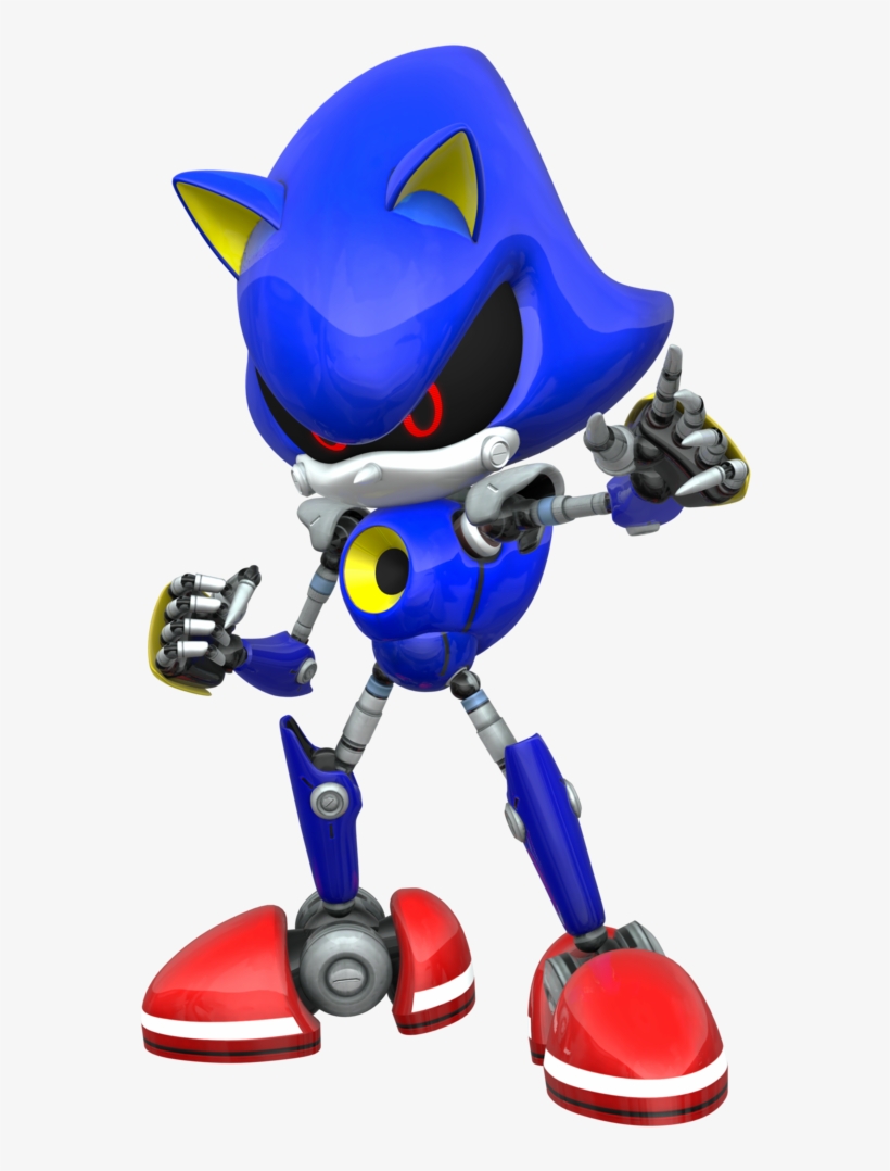 Neo Metal Sonic Render By Nibroc Rock-d9t21s8 - Sonic Heroes Metal