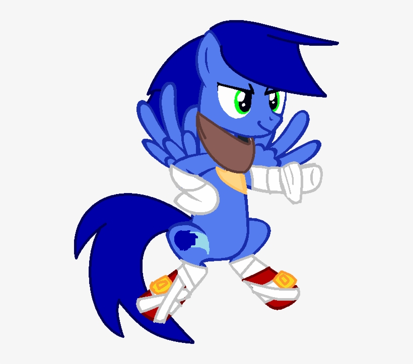 #1089966 - Artist - Firepony-bases, Artist - Shanics, - Sonic Boom En Pony, transparent png #1935354