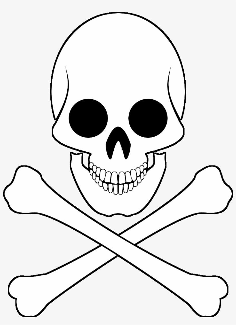 13 Apr 2016 - Skull And Crossbones, transparent png #1935492