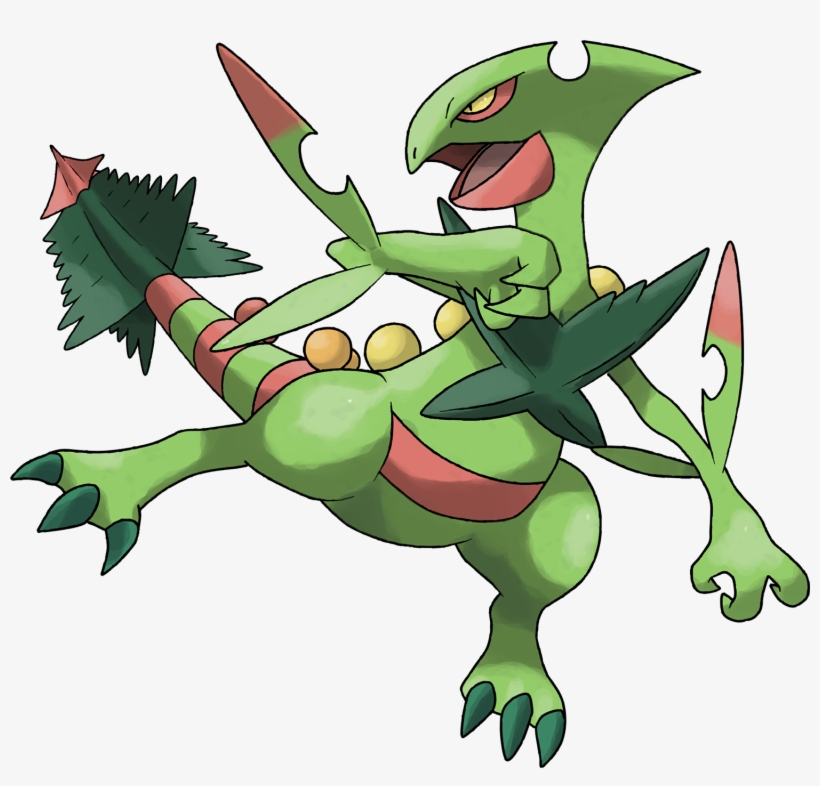 Pokemon Hintergrund Possibly Containing Anime Called - Imagenes De Pokemon Mega Sceptile, transparent png #1935620