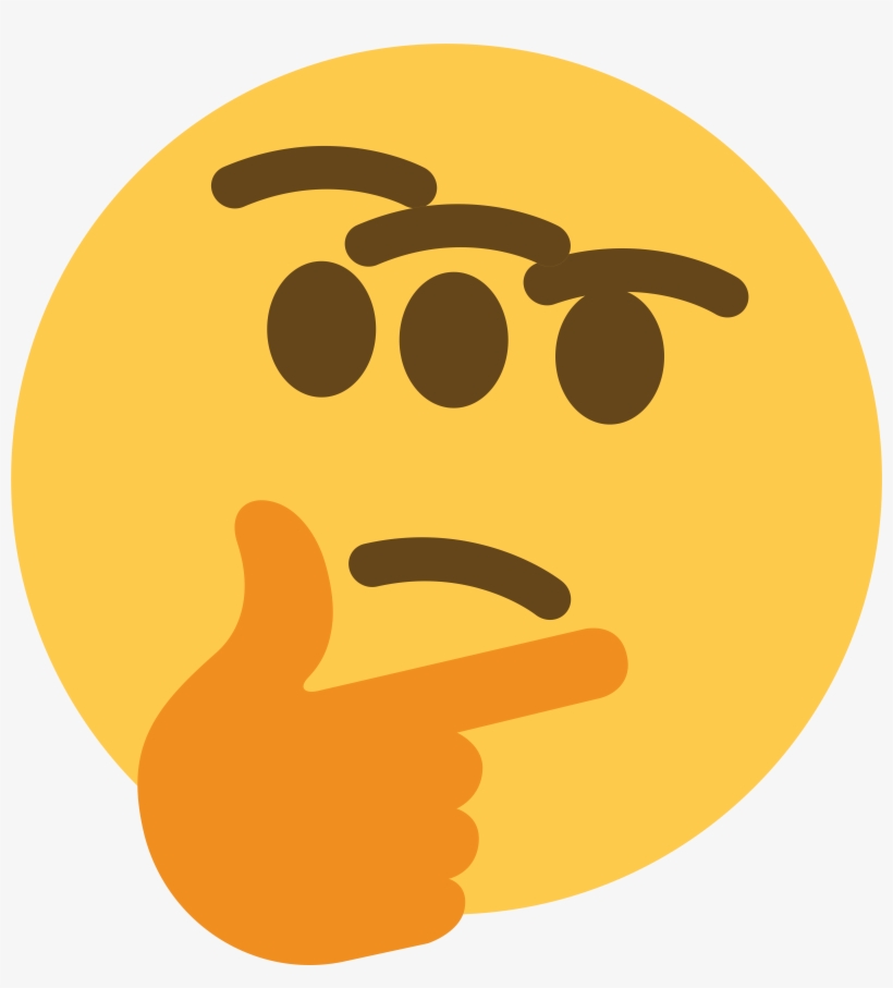 A Three Eyed Thinking Emoji I Made, transparent png #1935648