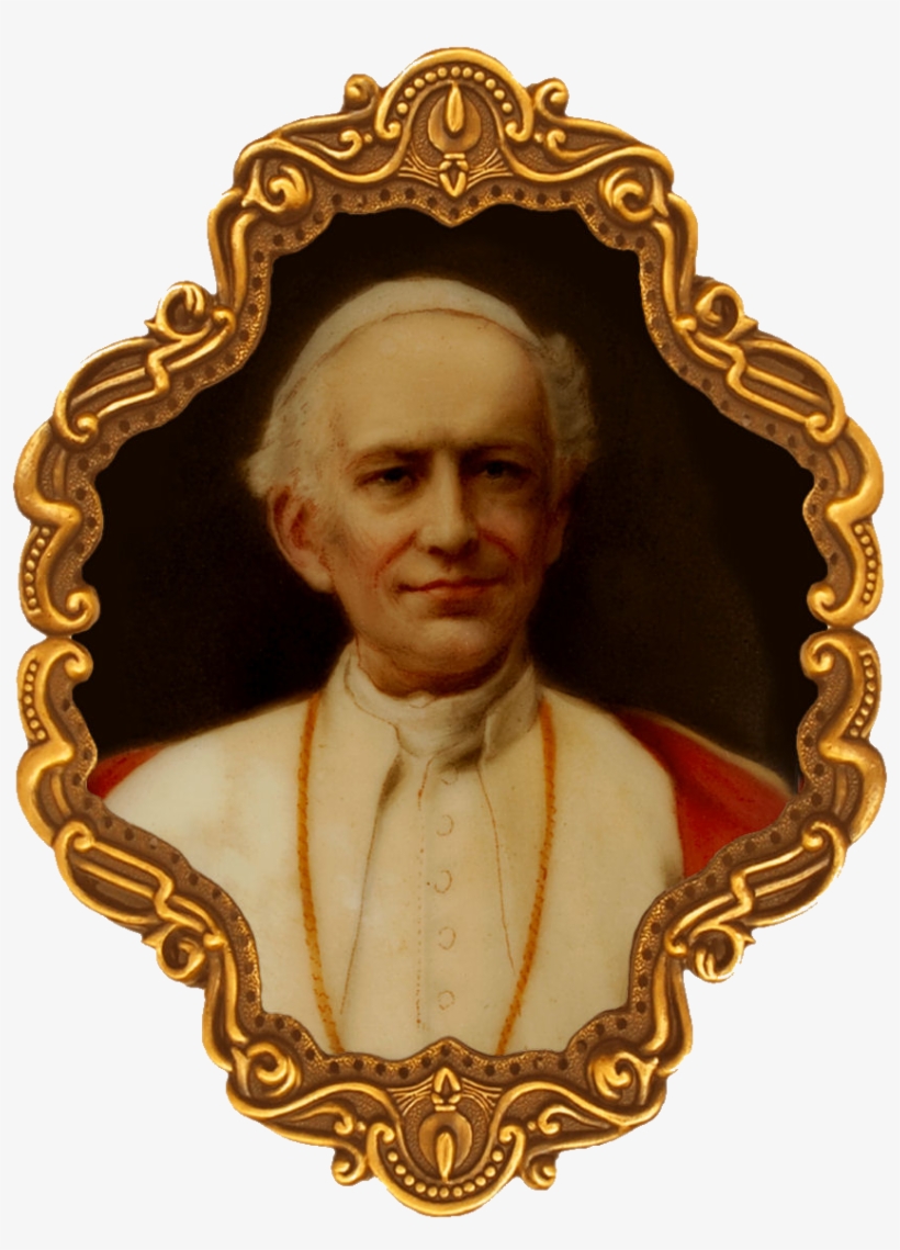 File - Leo13 - Pope Leo Xiii Png, transparent png #1936059