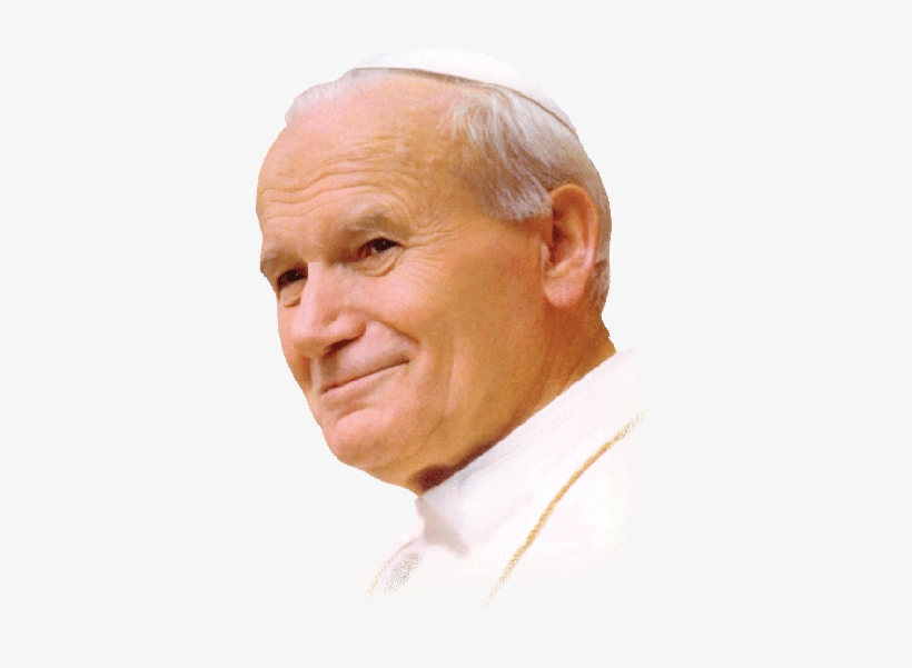 In Honor Of Blessed Pope John Paul Ii - Pope John Paul Ii Smiling, transparent png #1936085