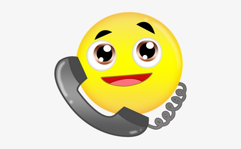 Free On Dumielauxepices Net - Emoji On The Phone, transparent png #1936104