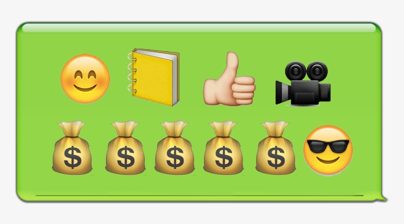 What Do You Think The Emoji Movie Will Be Like - Money, transparent png #1936106