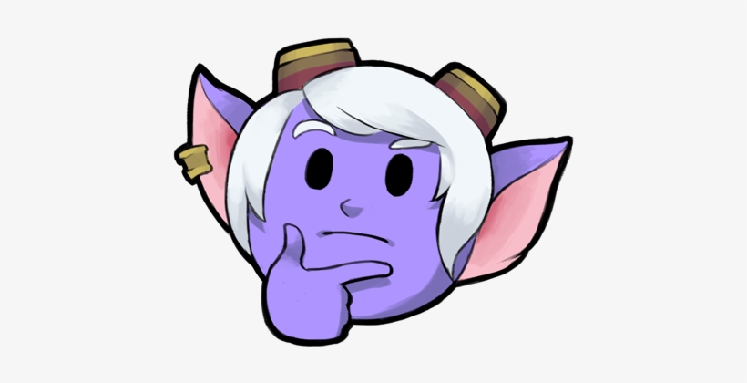 View Samegoogleiqdbsaucenao Thinking Trist , - League Of Legends Thinking Emoji, transparent png #1936195