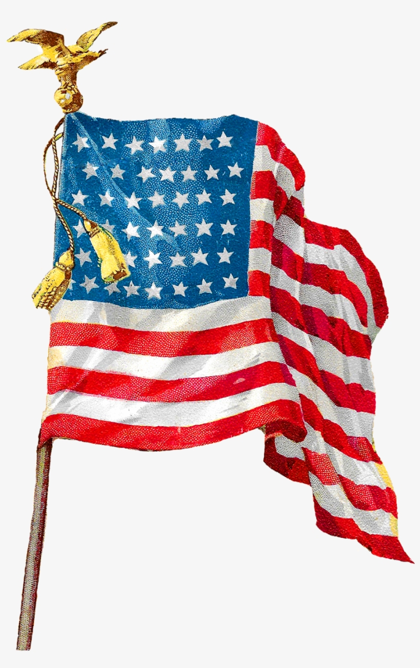 Digital American Flag Image - Flag Of The United States, transparent png #1936680