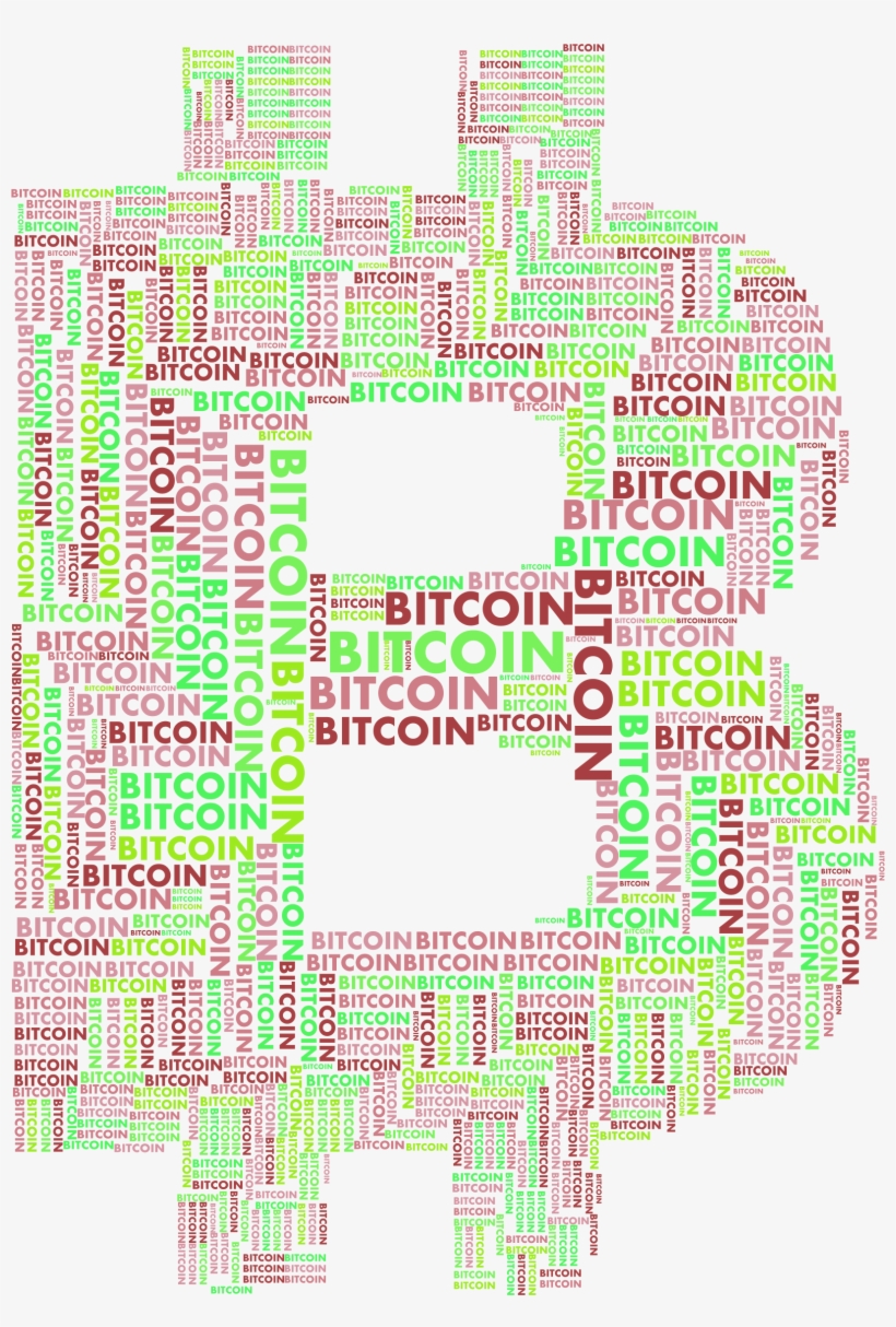 This Free Icons Png Design Of Bitcoin Logo Word Cloud, transparent png #1936817