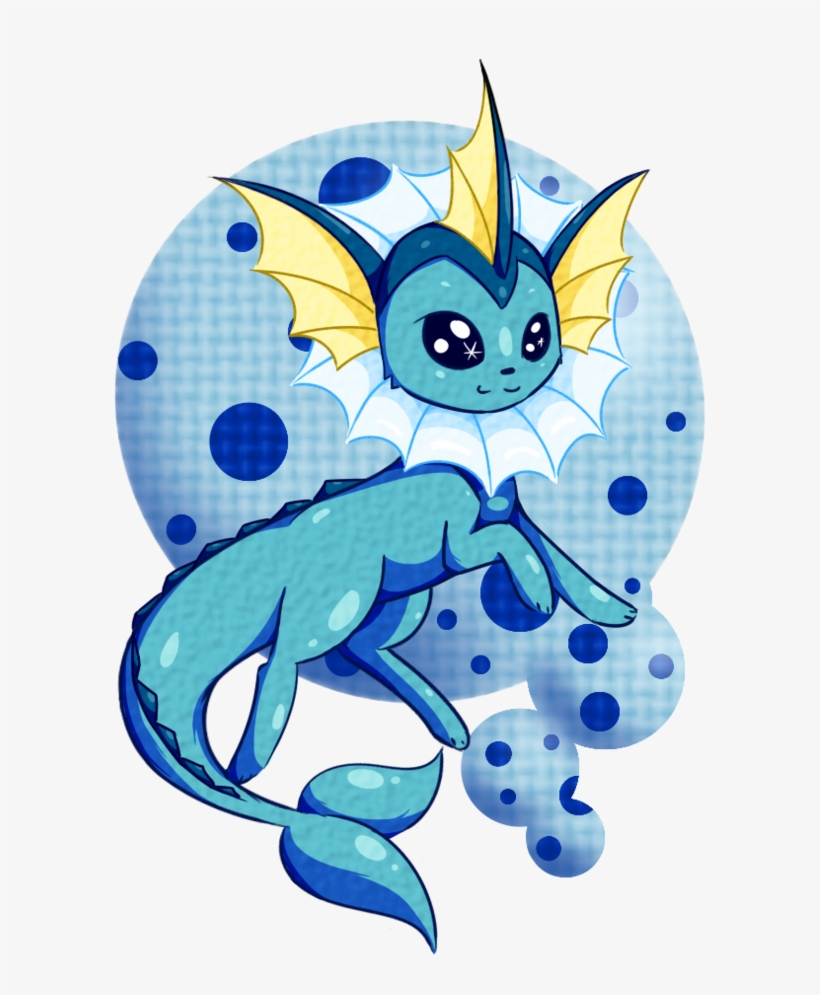 Dragoart Drawing Vaporeon Png Black And White Library - Vaporeon, transparent png #1937061