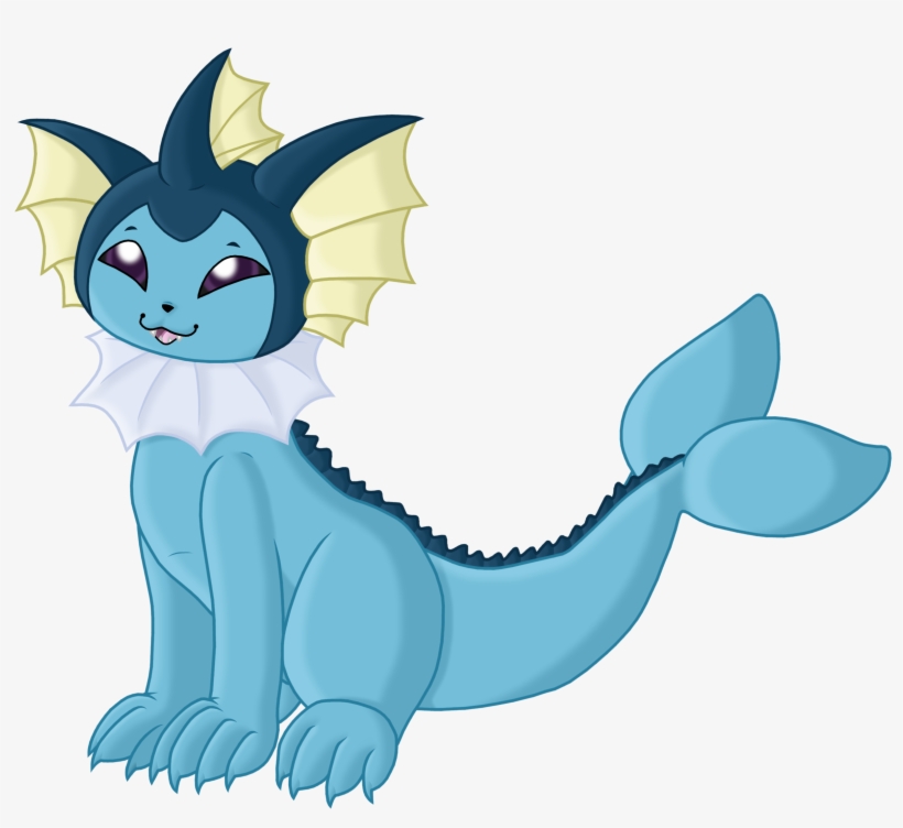 Vaporeon - Cartoon, transparent png #1937494