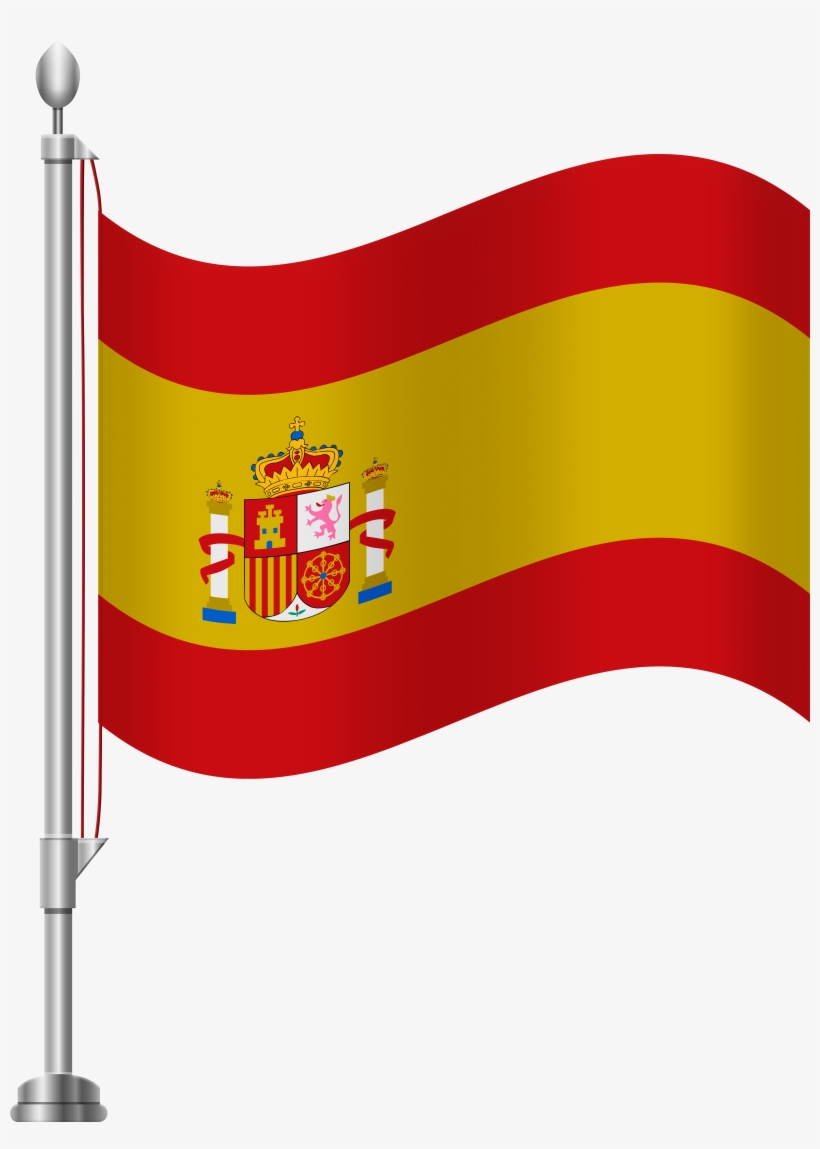 Spain Flag Png Clip Art, transparent png #1937603