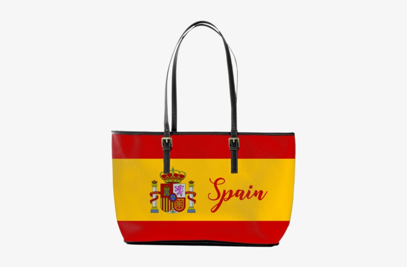 Spain Flag Large Leather Tote - Flag Of Spain: Notebook, transparent png #1937917