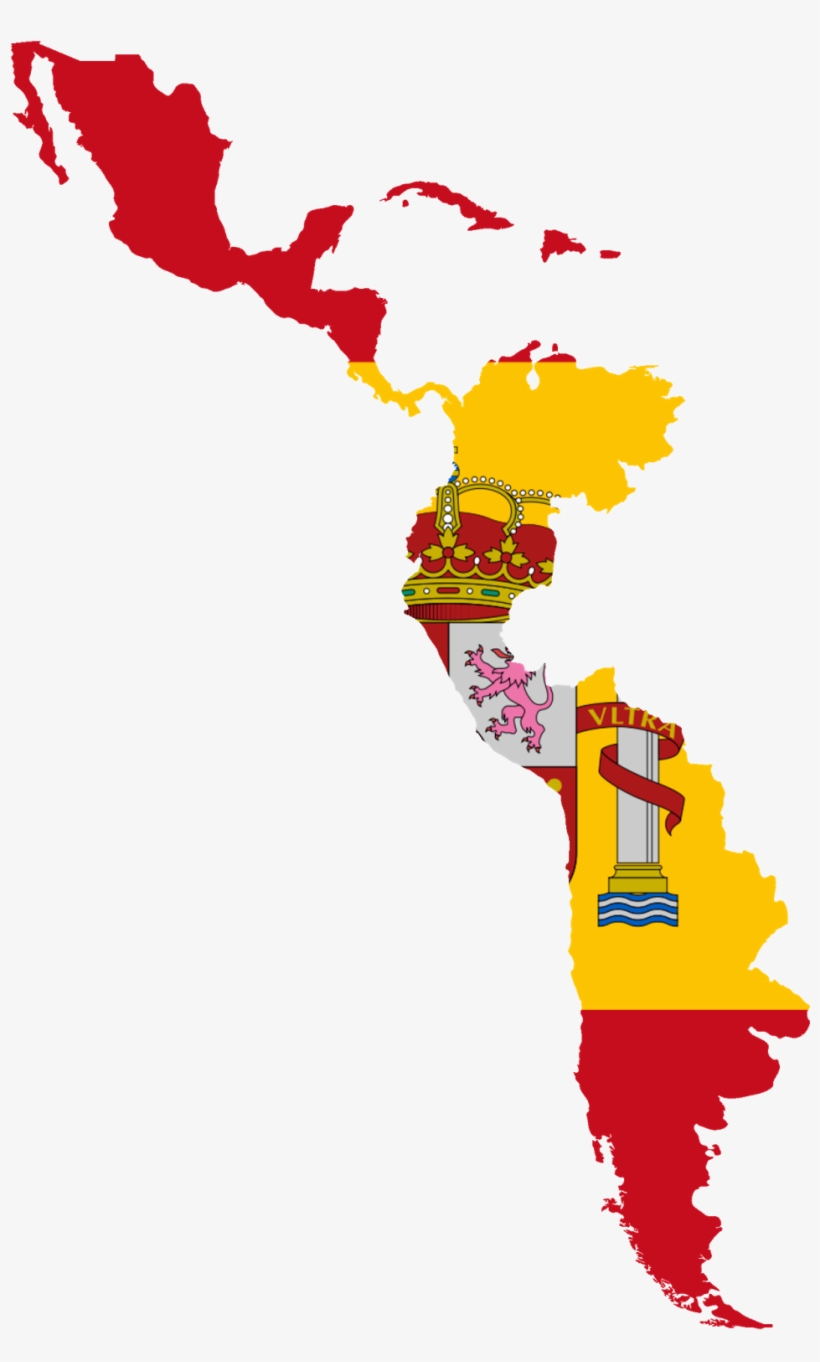 I Deplore The State That The Kingdom Of Spain Is In - Subregions Of Latin America, transparent png #1937944