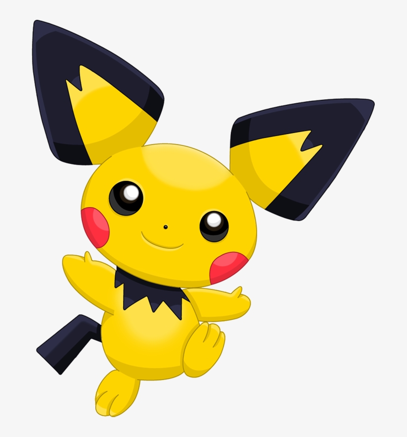 Pokemon Shiny Pichu Spikyeared Is A Fictional Character - Pichu Shiny, transparent png #1938143