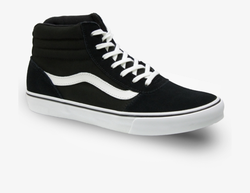 Vans Maddie Hi Black White - Skate Shoe, transparent png #1938259