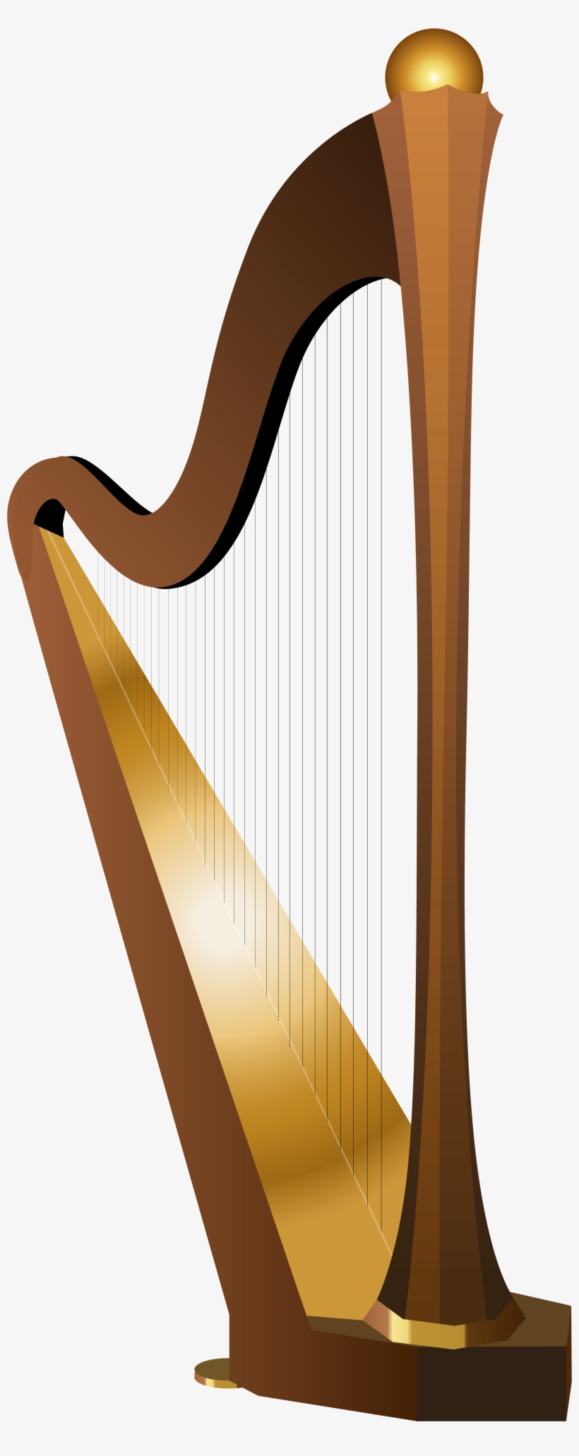 Harp Png Transparent Image - Harp Transparent Background, transparent png #1938409