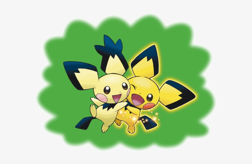 Pichu - Pokemon Pichu Gender Differences, transparent png #1938482