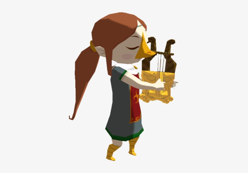 Harp - Medli Wind Waker Harp, transparent png #1938817