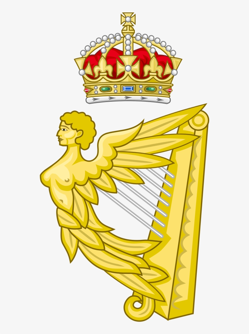 Crowned Harp, transparent png #1939198