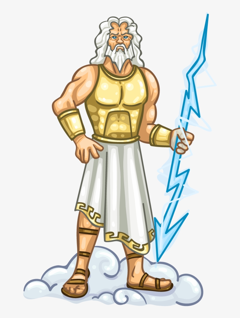 Png Transparent Library Collection Of Free Simple Download - Zeus Clipart, transparent png #1939199