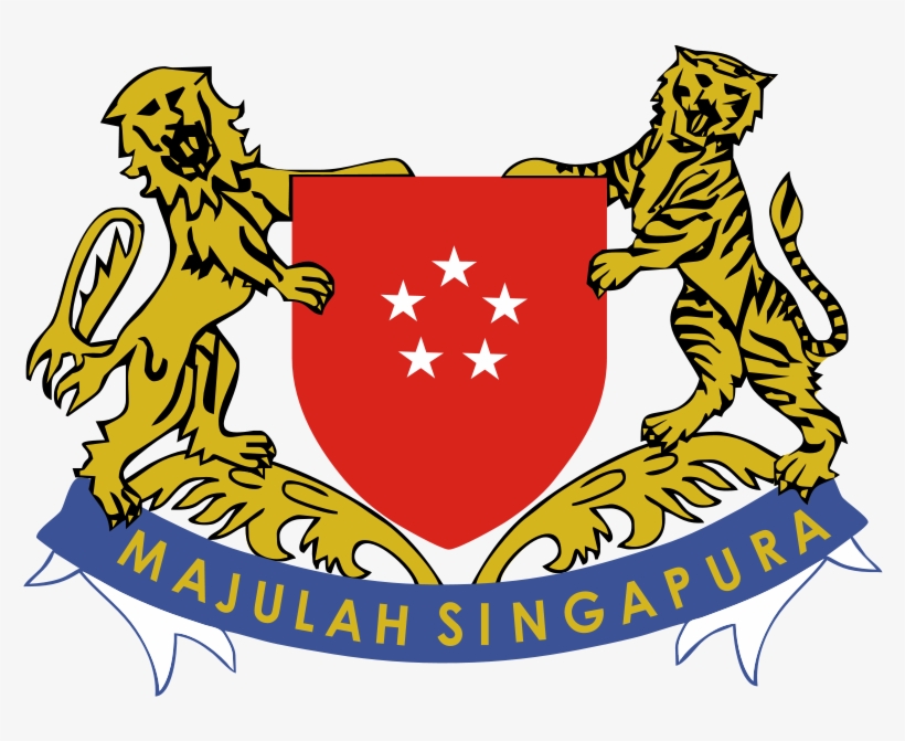 Singapore Coat Of Arms, transparent png #1939366