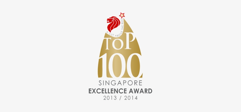 Awarded Singapore - Top 100 Singapore Excellence Award, transparent png #1939725