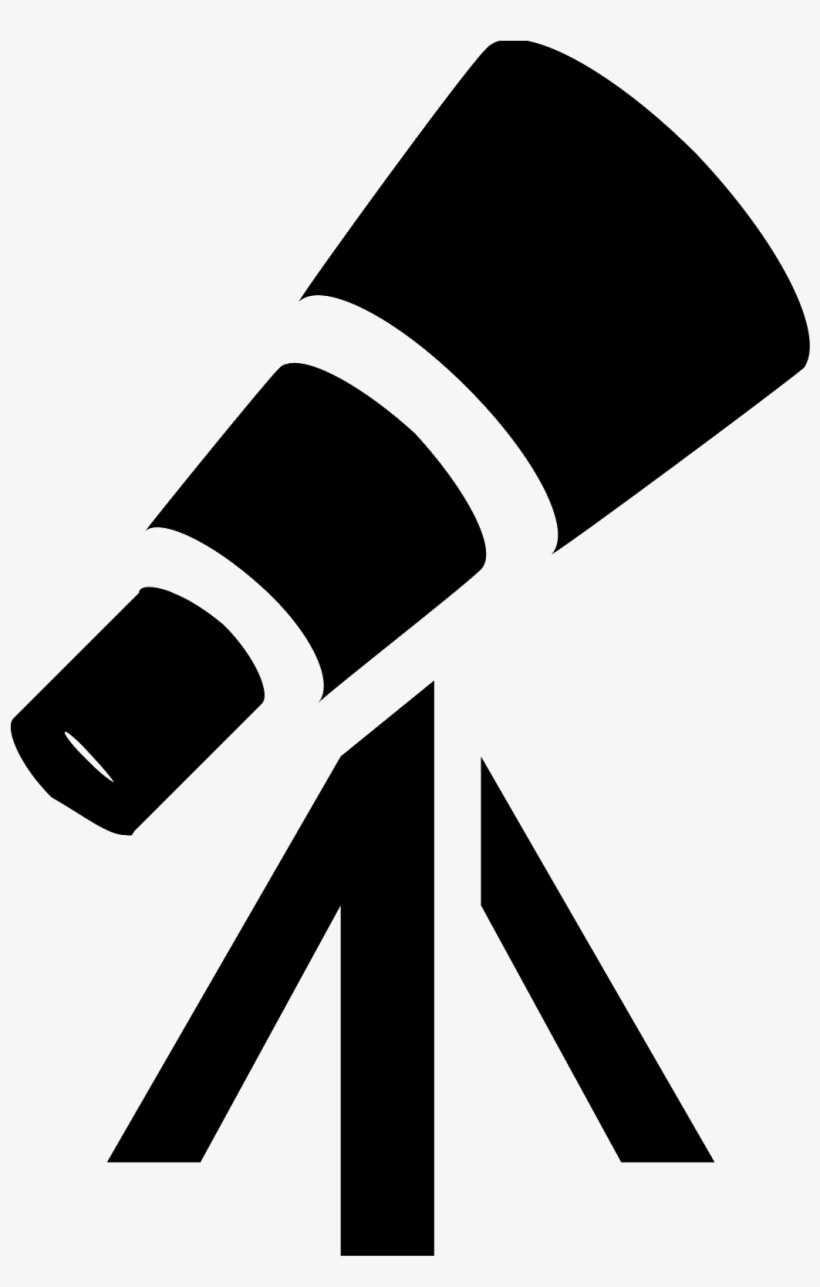 Telescope Icon - Telescopio Icono Png, transparent png #1940085