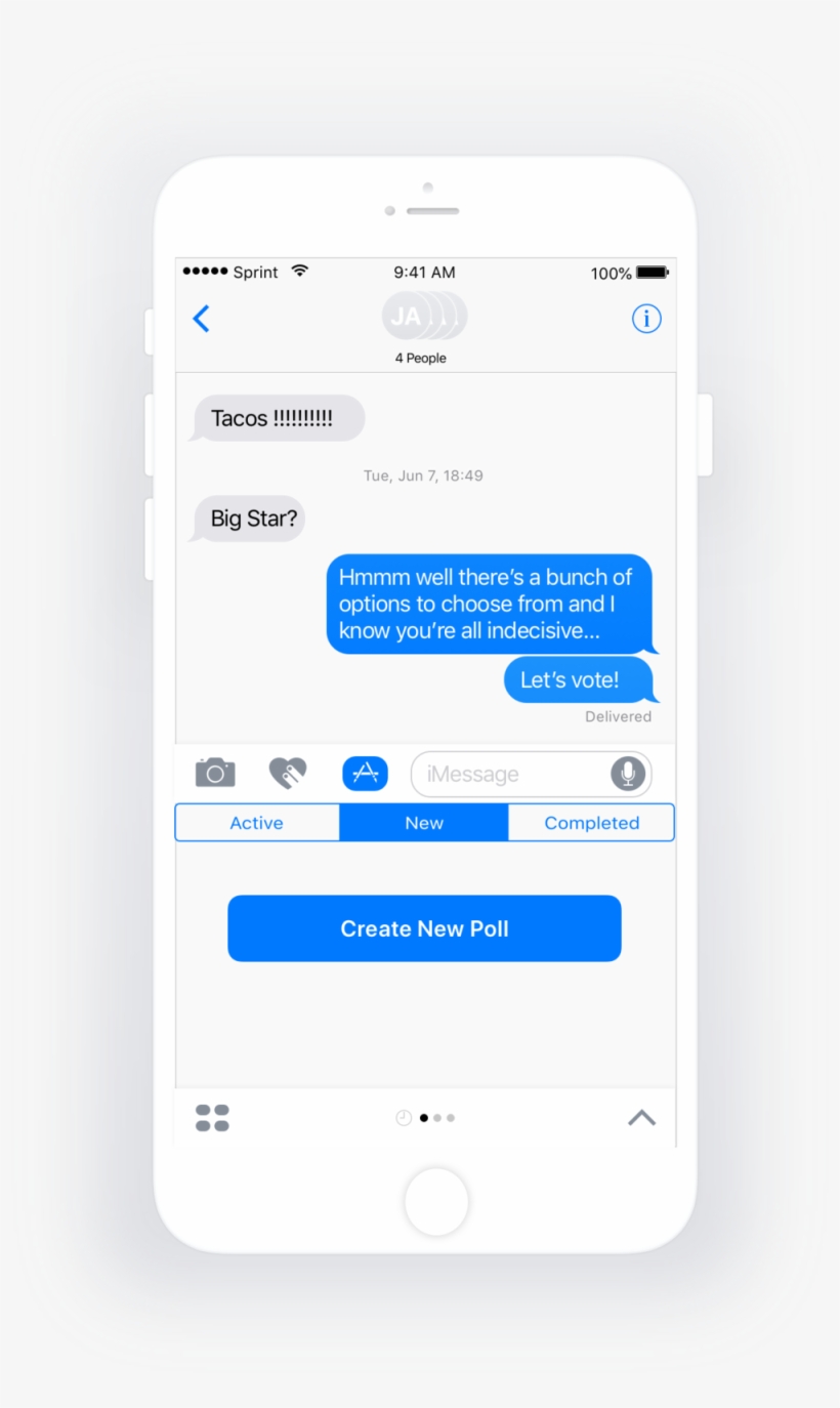 Polls For Imessage, transparent png #1940113