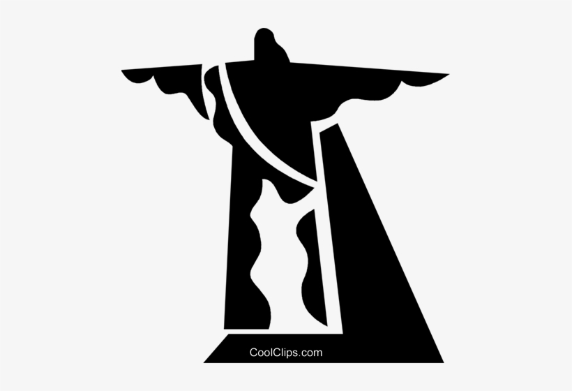 Jesus, Rio, Brazil Royalty Free Vector Clip Art Illustration - Rio De Janeiro Vetor Png, transparent png #1940199