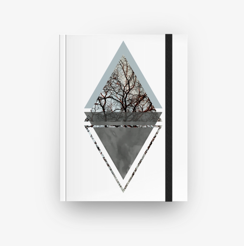 Caderno Branches De Lorena Valimna - Triangle, transparent png #1940202