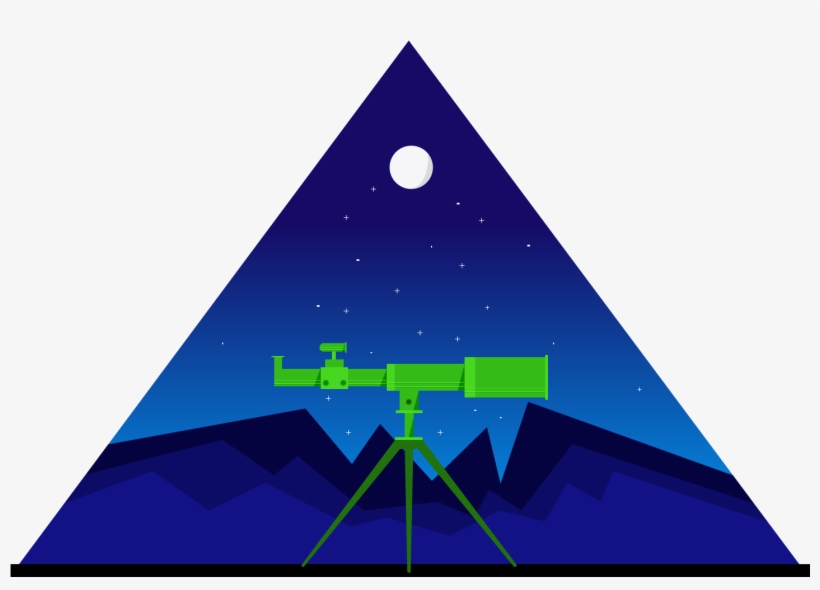 Telescope - Triangle, transparent png #1940765