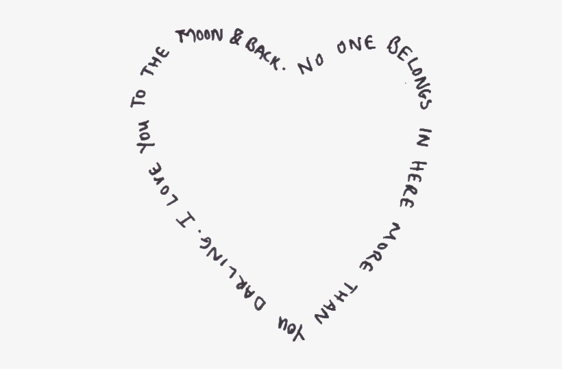 Love You Till The Moon And Back Poem, transparent png #1941160