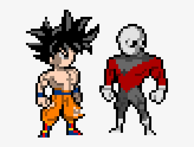 Goku Vs Jiren - Jiren Pixel Art Png, transparent png #1941217