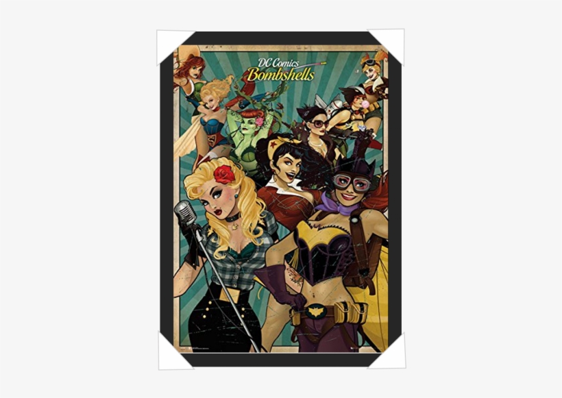 #356 - Dc Comics Bombshells Girls, transparent png #1941516