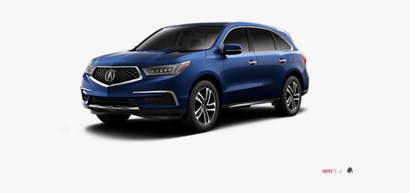 Obsidian Blue Pearl - 2018 Acura Mdx Blue, transparent png #1941692