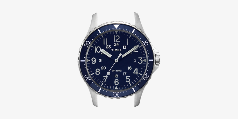 Navi Ocean 38mm Large - Timex Archive Navi Ocean Watch, transparent png #1941712