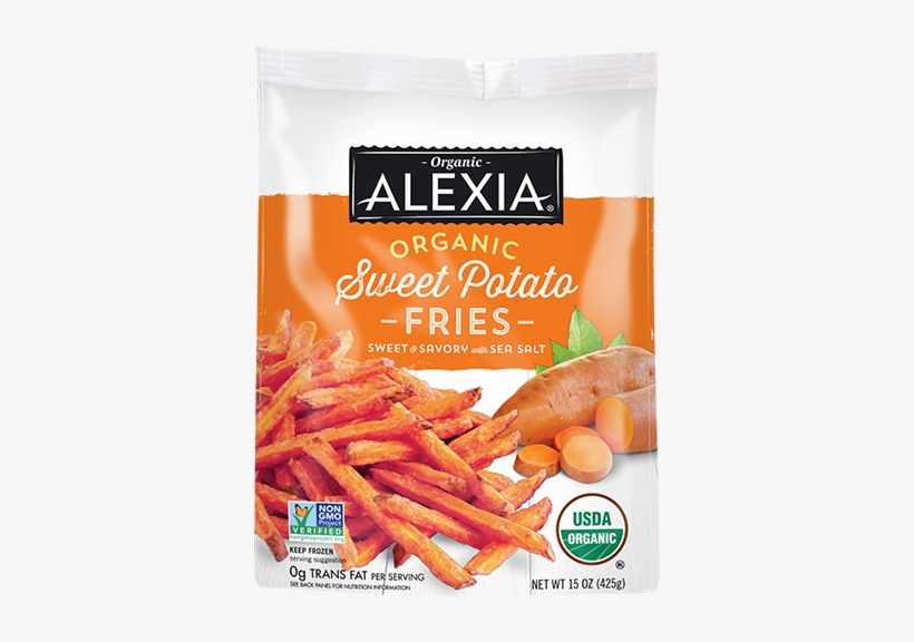Organic Sweet Potato Fries - Alexia Fries, Yukon Select, Garlic, With Parsley, transparent png #1942012