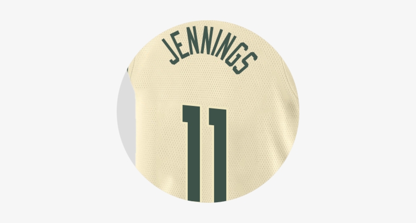 Milwaukee Bucks Brandon Jennings - Circle, transparent png #1942264
