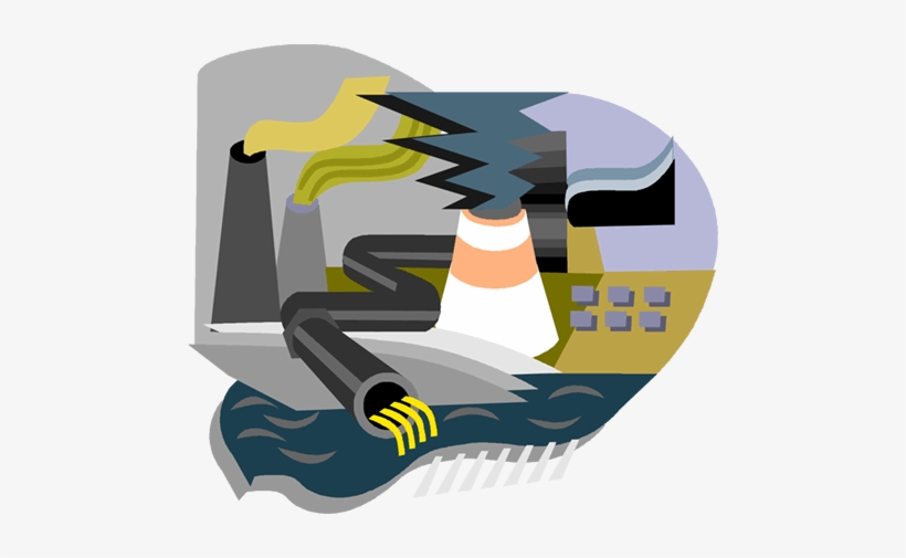 Industry, Smoke Stacks, Pollution Royalty Free Vector - Pollution, transparent png #1942673