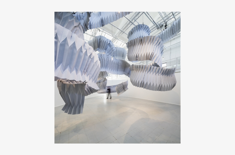Pollution-guzzling Sculpture Absorbs Fumes Produced - Kengo Kuma Milan Design Week, transparent png #1943278
