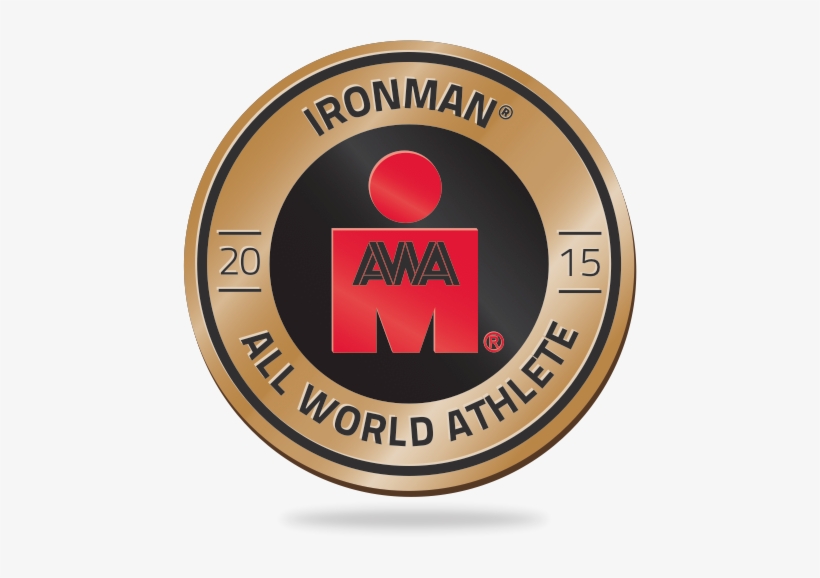 2015 Bronze Ironman All World Athlete Badge - Ironman All World Athlete, transparent png #1943327