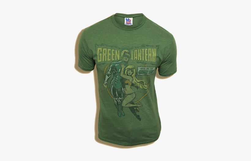 Green Lantern Vintage Shirt Junk Food Junkfood - Active Shirt, transparent png #1943863