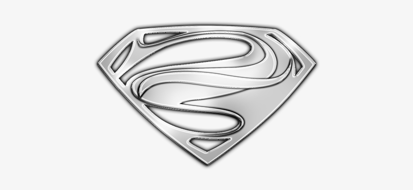 They Asked For Tres - Man Of Steel Silver Logo Png, transparent png #1944062