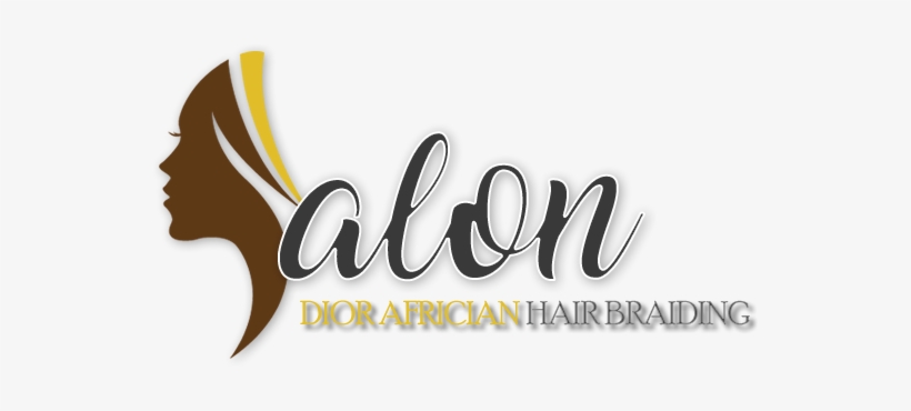 Salon Dior Africian Hair Braiding - Calligraphy, transparent png #1944422