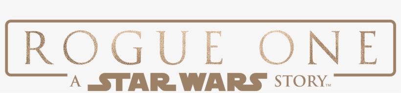 Can You Guess Which Star Wars Movie These Lines Are - Star Wars Rogue One Logo Png, transparent png #1944919