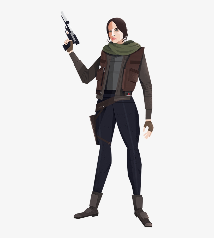 Jyn Erso - Character, transparent png #1945113