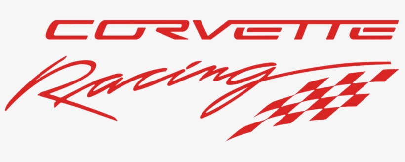 Corvette Racing Graphic Decal W/flag - Chevy Corvette Racing Decal Black, transparent png #1945876
