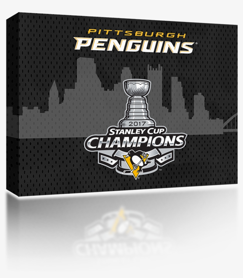 Pittsburgh Penguins Logo - 2015 Chicago Blackhawks Nhl Stanley Cup Finals Champions, transparent png #1946357